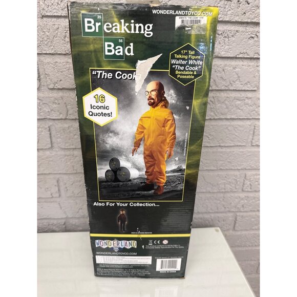 Walter White Talking Figure “ The Cook” 17” Collectible With 16 Iconic Quotes - Picture 5 of 6